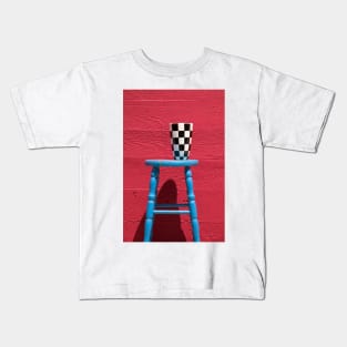 Blue stool Kids T-Shirt